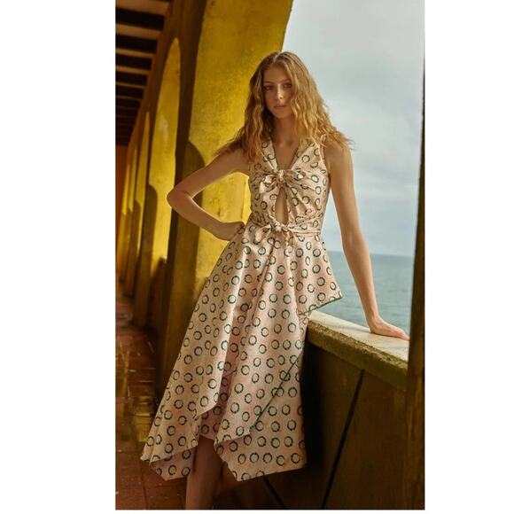 Beatriz Camacho Celia Sleeveless Dress Size US/6 - Picture 1 of 11